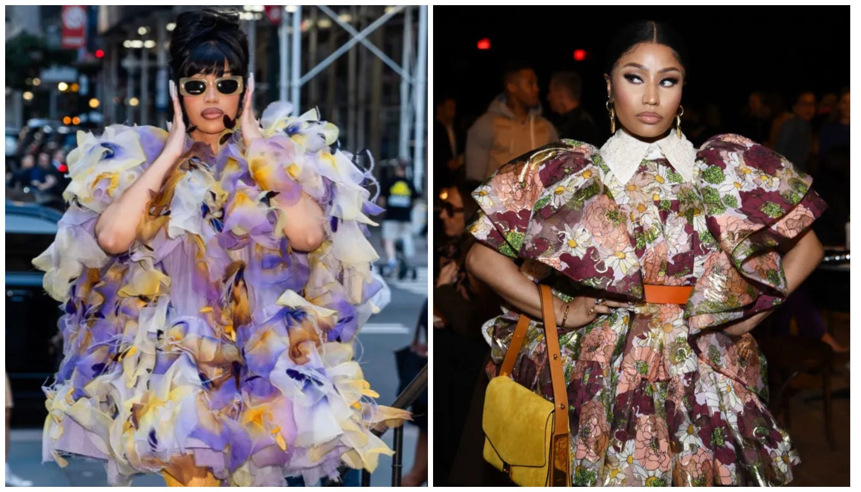 Cardi B and Nicki Minaj