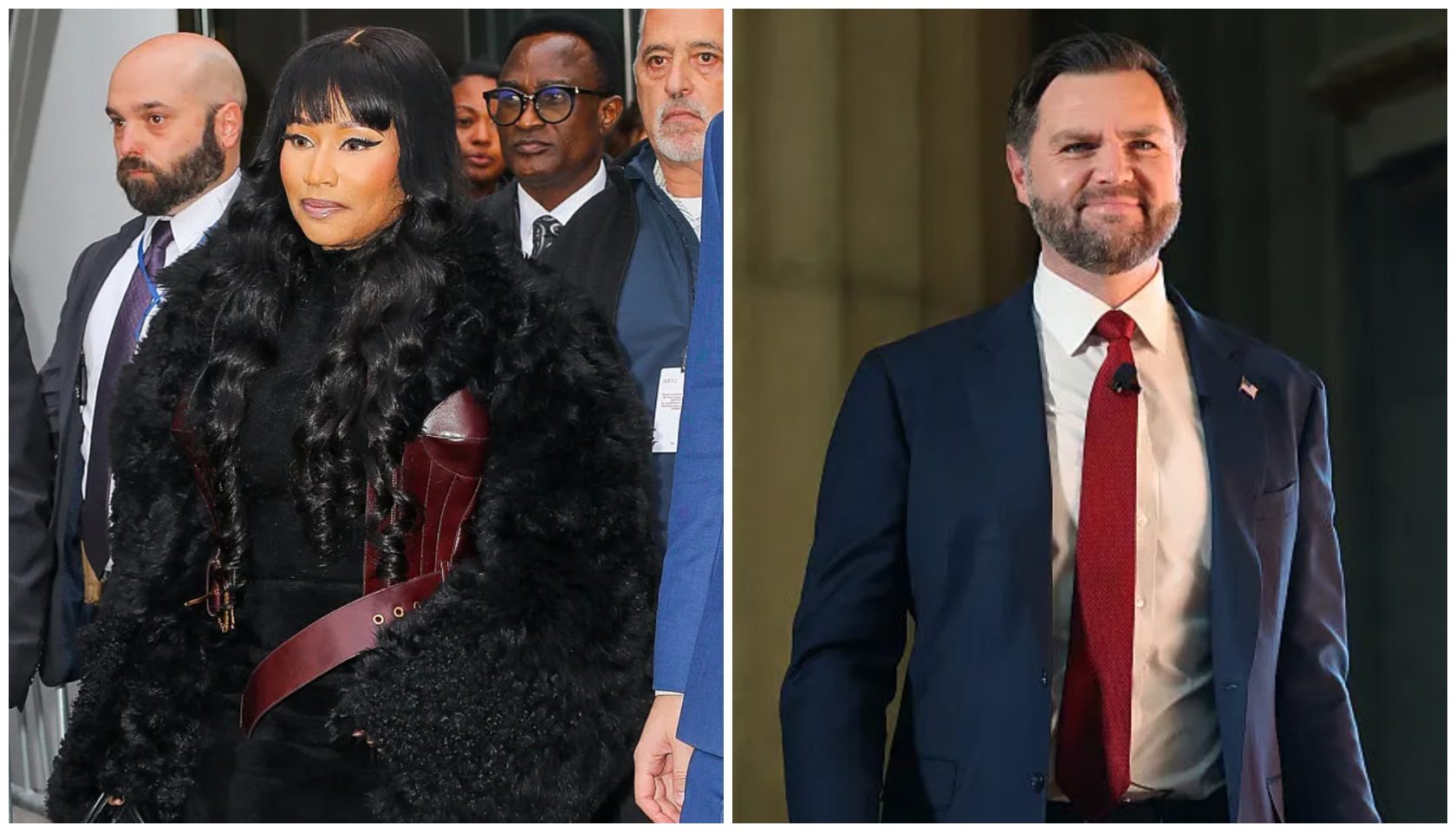 Nicki Minaj and JD Vance