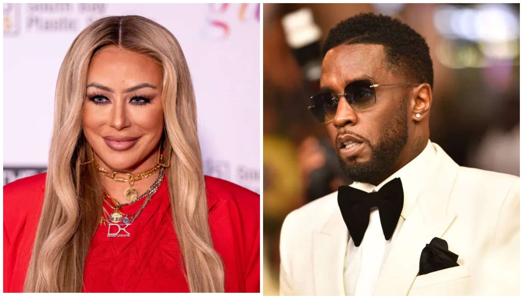 Aubrey O'Day and Diddy
