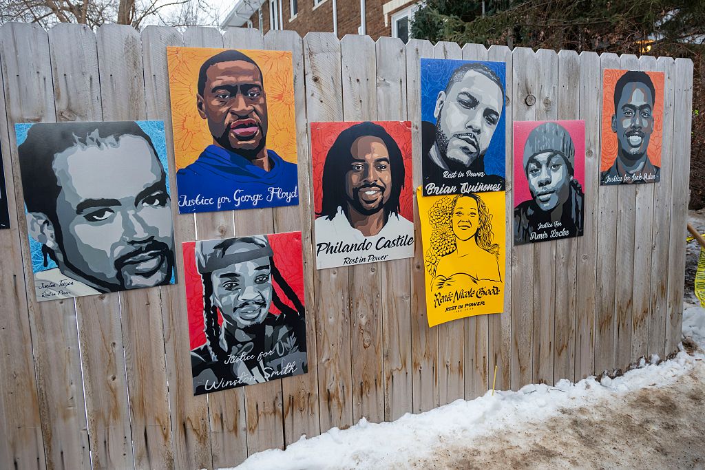 Memorial site for Renee Good who was shot by an Immigration and Customs Enforcement officer in Minneapolis, Mn