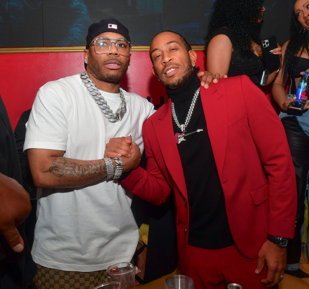 Nelly and Ludacris attend Usher's "Coming Home" Album Release Event